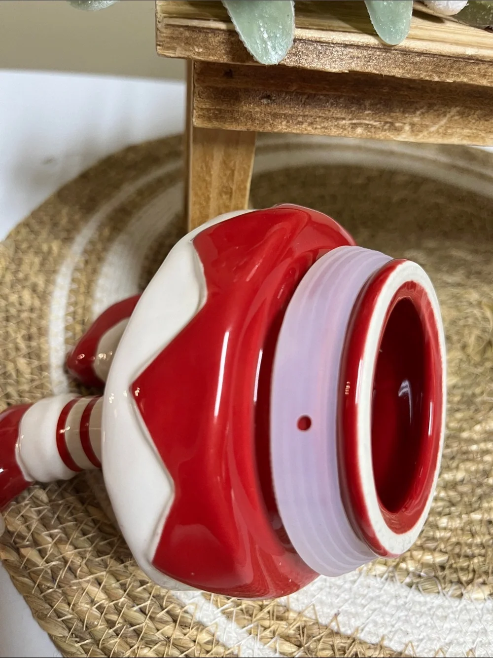 Rae Dunn Santa’s Helper Baby Canister